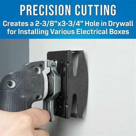 cutting holes in electrical boxes|cutting out electrical boxes in drywall.